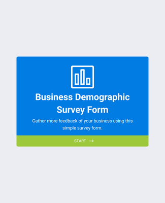 Form Templates: Business Demographic Survey