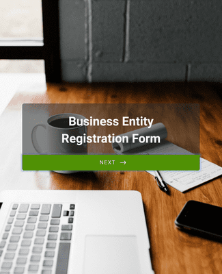 Form Templates: Business Entity Registration Form