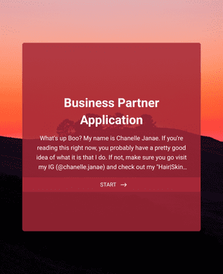 Business Partner Application Form