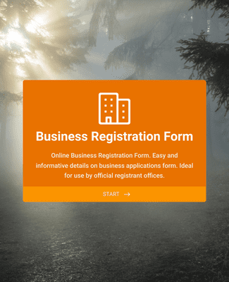 Form Templates: Business Registration Form