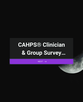 Form Templates: CAHPS® Clinician & Group Survey Version 3 0 (Adult)