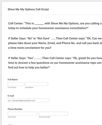 Call Center Form Template | Jotform