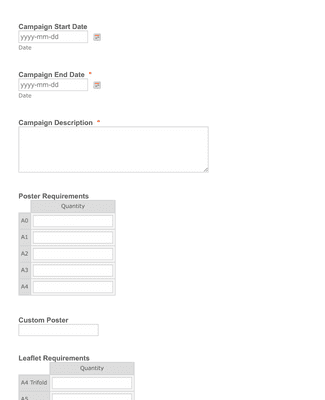 Sample Request for Prospect Client Form Template | Jotform