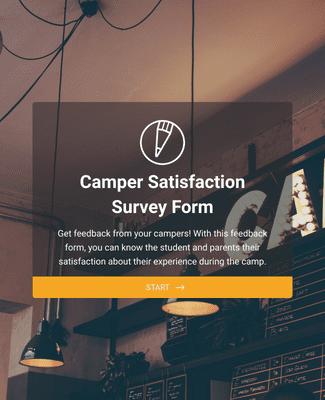 Camper Satisfaction Survey Form