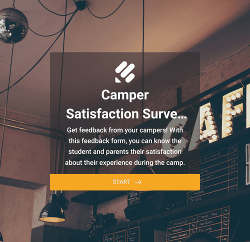 Form Templates: Camper Satisfaction Survey Form