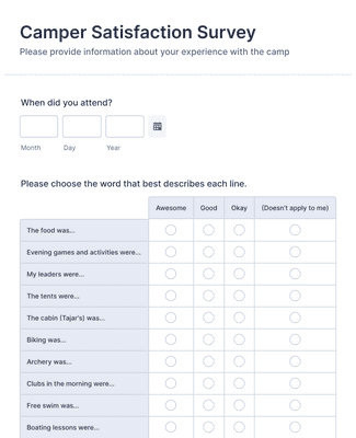 Work Life Balance Survey Form Template | Jotform