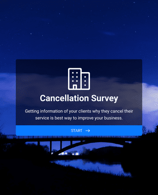 Form Templates: Cancellation Survey
