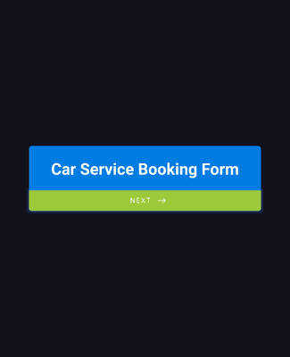 Car Service Booking Form
