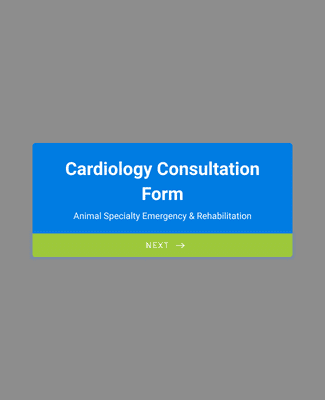 Cardiology Consultation Form