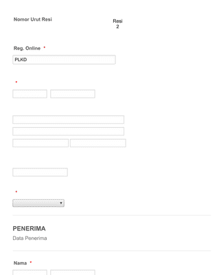 Form Templates: Cargo Manifest Form in Indonesian