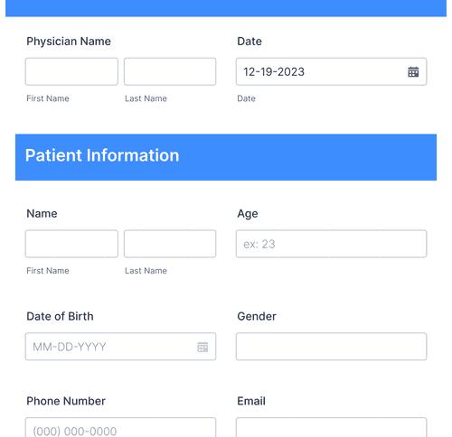 Case Report Form Template | Jotform