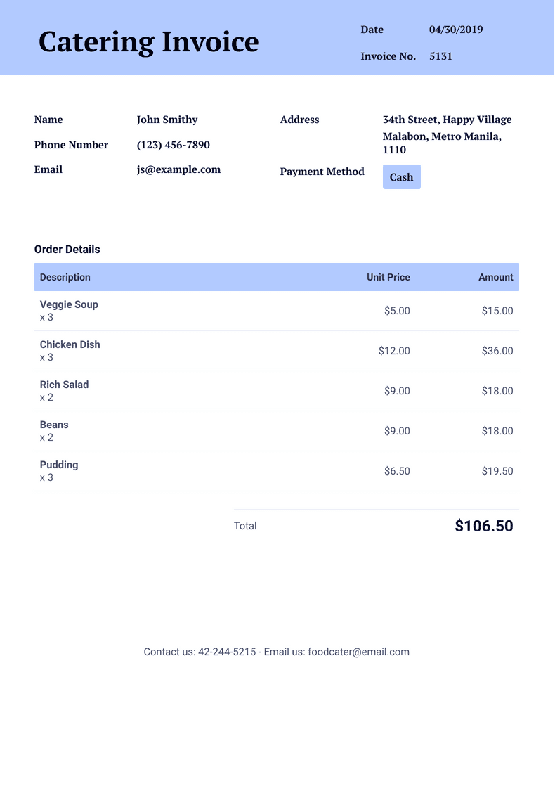 free-catering-invoice-template-pdf-word-eforms-catering-invoice