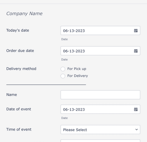 catering services order form template | jotform Images... Catering Order & Contract Form Template | Jotform