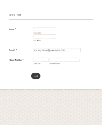 Form Templates: Champagne Order Form