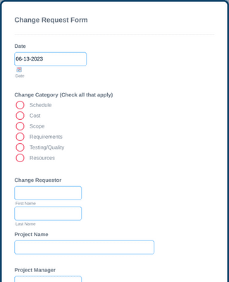 Change Forms Insurance Template.pdf Personal Insurance Review Form Template | Jotform