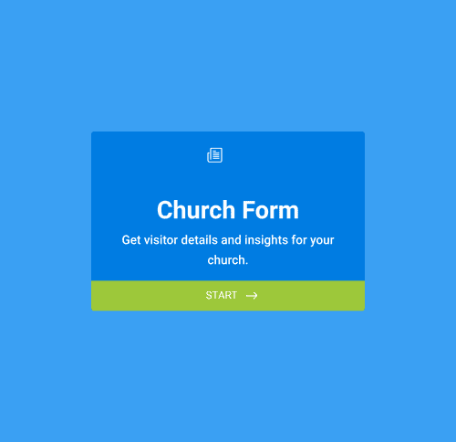 Form Templates: Church Form