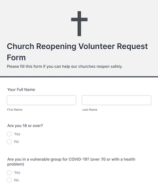 Camp Volunteer Registration Form Template | Jotform