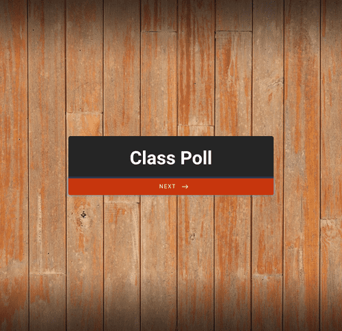 Form Templates: Class Poll 