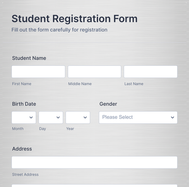 Speaker Information Collection Form Template JotForm