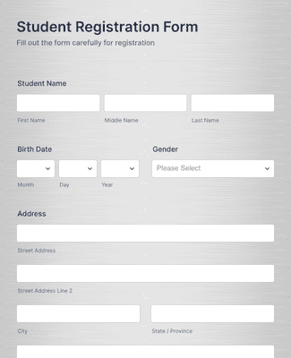 E-learning Registration Form Template | JotForm