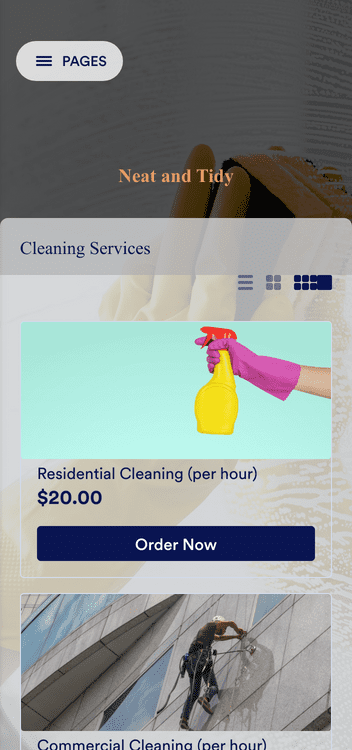 Cleaning Service App
