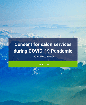 Client Consent for Salon Services During COVID-19 Pandemic 