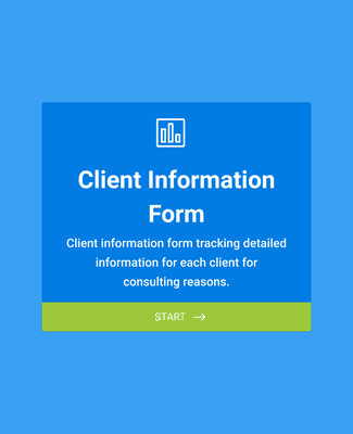Form Templates: Client Information Form