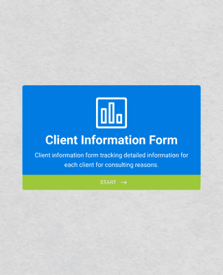 Form Templates: Client Information Form