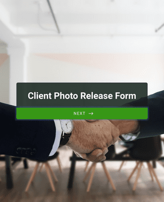 Form Templates: Client Photo Release Form