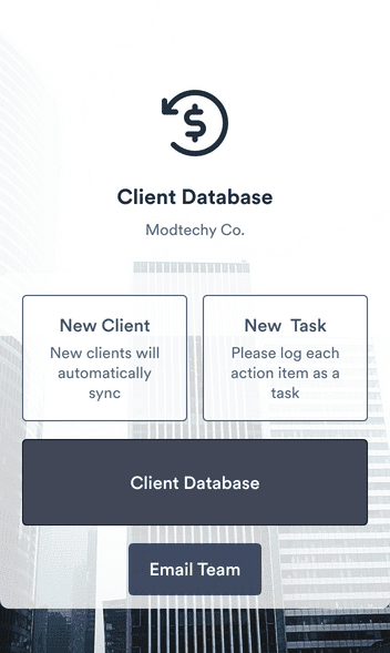 Client Record App