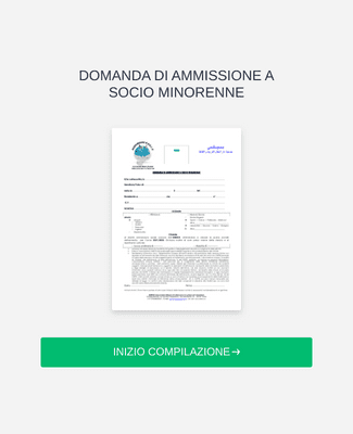 Form Templates: Clone of DOMANDA DI AMMISSIONE A SOCIO MINORENNE