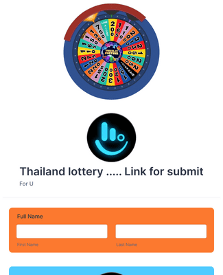 Form Templates: Clone of Thailand lottery officials 