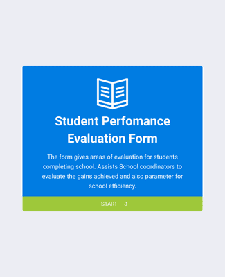 Form Templates: Clone of تقييم أداء الطلاب