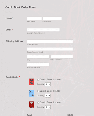 Children's Books Order Form Template | Jotform
