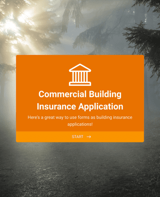 Commercial Building Insurance Application Form