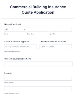 Insurance Policy Information Format Form Template | Jotform