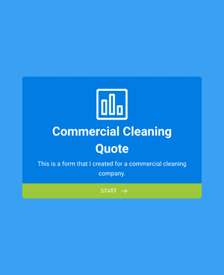 Form Templates: Commercial Cleaning Quote
