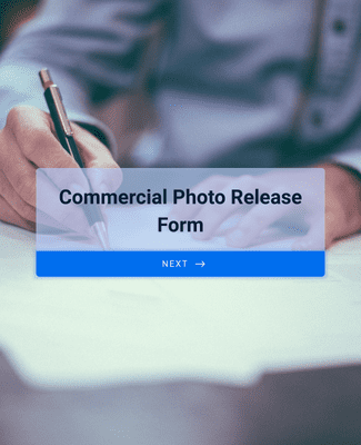Form Templates: Commercial Photo Release Form