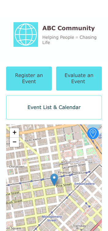 Community Calendar App