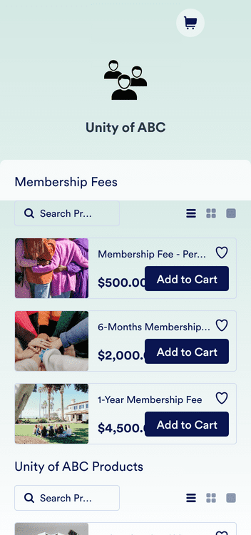 Community Membership App
