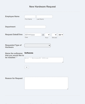 Purchase Request Form Template | Jotform
