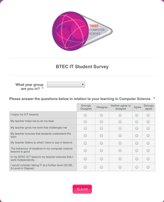 Computer Science Student Survey