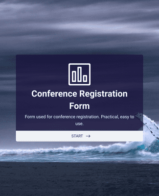 Conference Registration Form with Payment