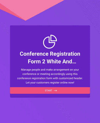 Form Templates: Conference Registration Form including Air and Hotel for VIP Speakers