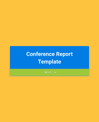 Conference Report Template