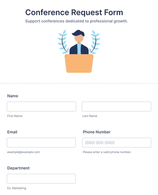 Conference Request Form Template | Jotform
