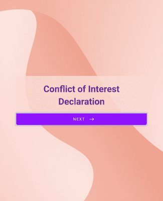 Form Templates: Conflict of Interest Declaration Form