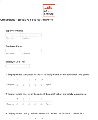Employee Observation Form Template | JotForm
