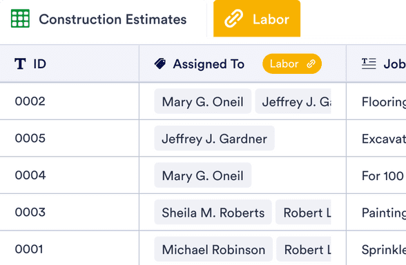 building estimate template