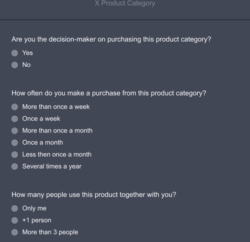 Consumer Behavior Survey Form Template | Jotform